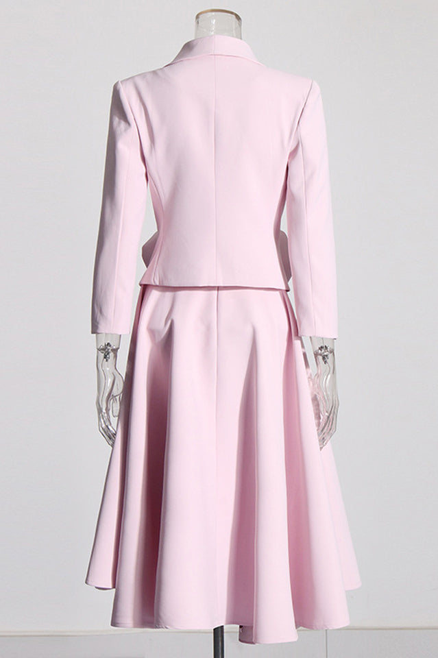 Helena Rose Blazer Midi Skirt Set | Dress In Beauty