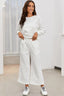 Textured Long Sleeve Top & Pants Set - TEVQA