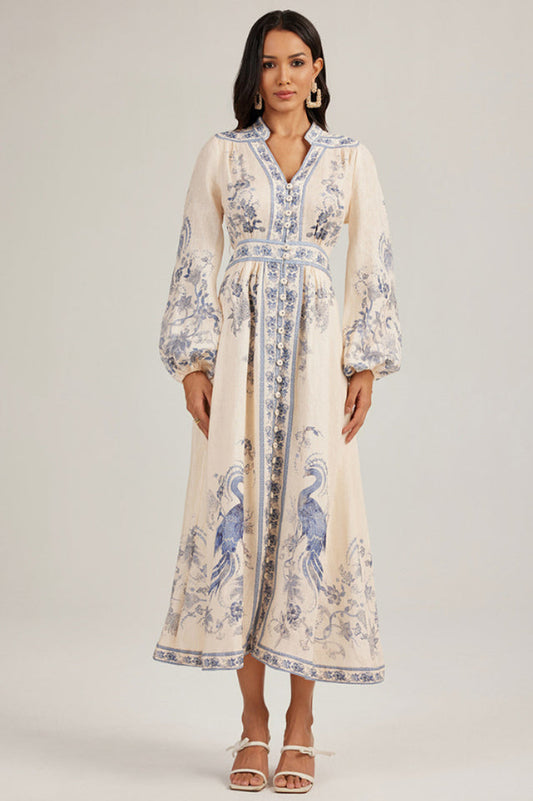 Melody Patterned Print Maxi Dress | Dress In Beauty