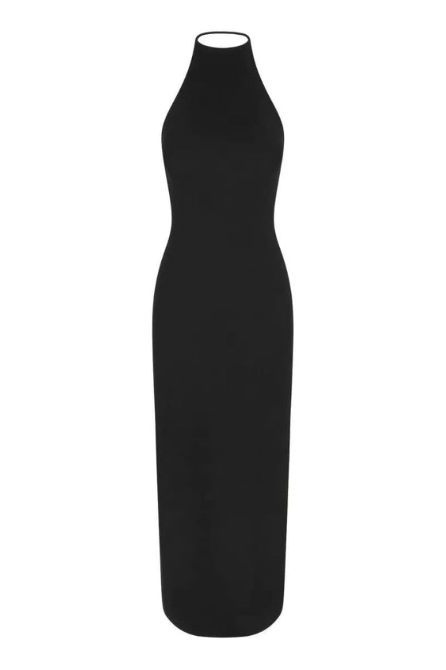 SKIMS Halter Long Dress | Dress In Beauty
