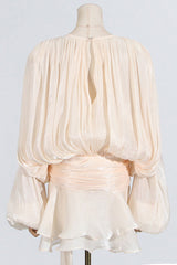 Ruffled Mini Dress With Flowing Silhouette | Dress In Beauty