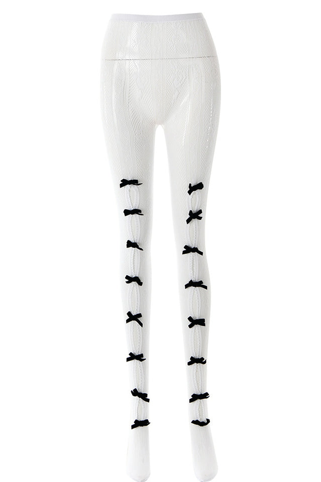 Next Level Sweetheart Lace Tights | Dress In Beauty