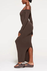 New Vintage Off-The-Shoulder Maxi Dress | Dress In Beauty