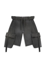 OPEN YY Rolled Waist Cargo Shorts | Dress In Beauty