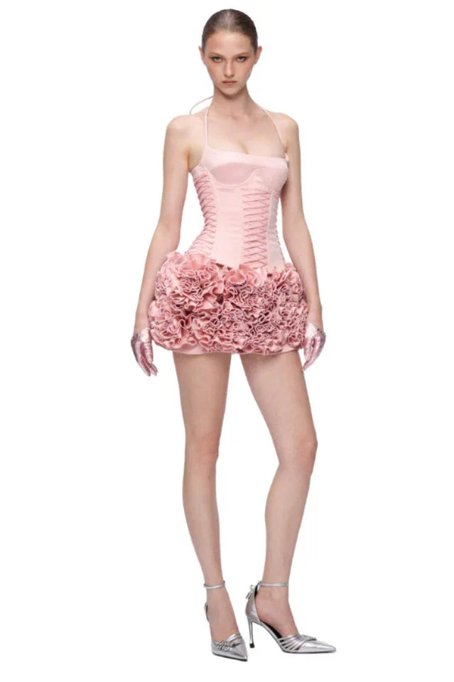 Floral Corset Skirt Set - View 8 | TEVQA