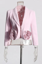 Helena Rose Blazer Midi Skirt Set - View 6 | TEVQA