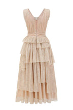 Asymmetric Tiered Formal Dress - View 6 | TEVQA