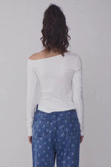 Street Style One Shoulder Top | Dress In Beauty