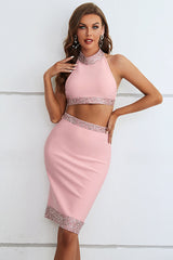 Charlee Two Piece Pink Sets | Dress In Beauty