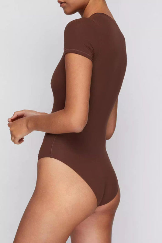 FITS EVERYBODY Short Sleeved Bodysuit | Dress In Beauty