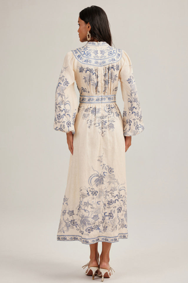 Melody Patterned Print Maxi Dress | Dress In Beauty