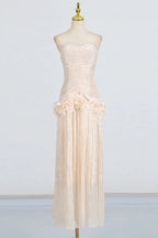 Ana Radu Ruffle-Detail Dress - TEVQA