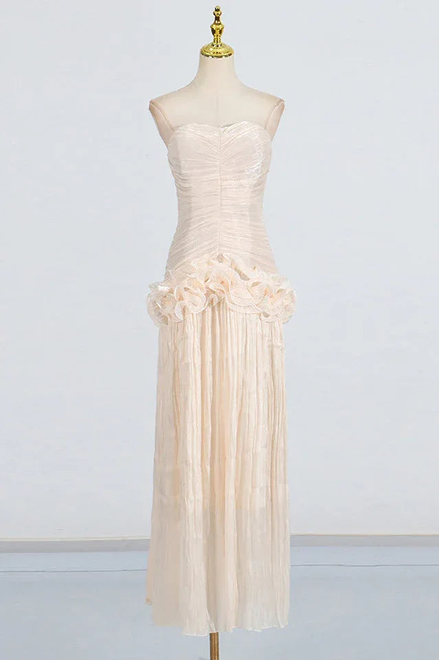 Ana Radu Ruffle-Detail Dress - TEVQA