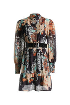 Alexandra Belted Mini Dress - TEVQA