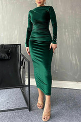 Joanna Velvet Midi Dress | Dress In Beauty