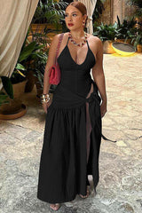 V-Neck Bodysuit Wrap Skirt Set | Dress In Beauty