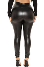 Faux leather leggings - View 10 | TEVQA