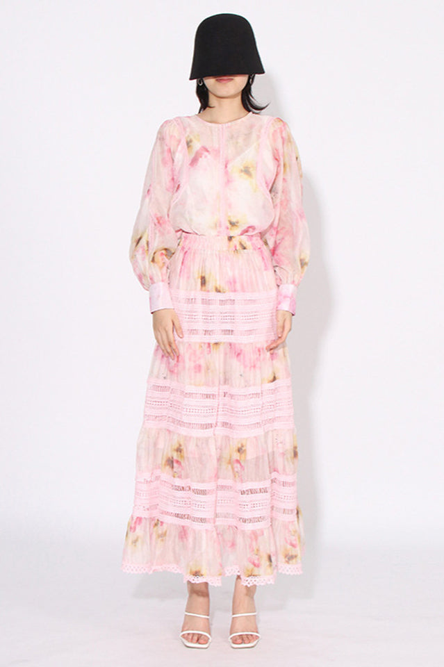 Faye Floral Top + Skirt Set | Dress In Beauty
