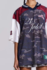 Touchdown Collar Football Shirt | Dress In Beauty