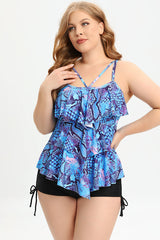 (L-5XL) Plus Size Tankini Swimsuit | Dress In Beauty