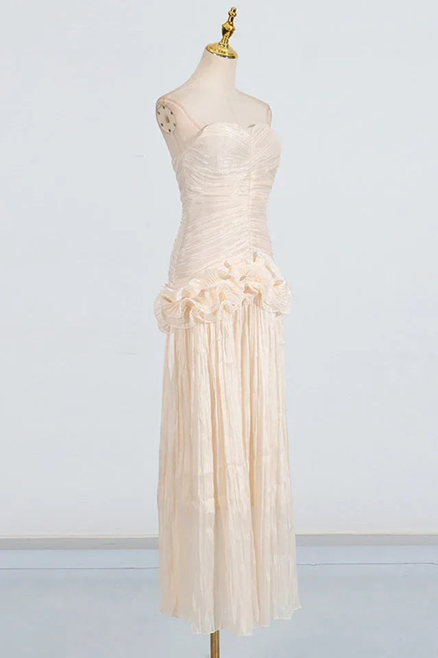 Ana Radu Ruffle-Detail Dress - TEVQA