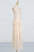 Ana Radu Ruffle-Detail Dress - TEVQA