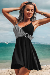 (S-XXL) Plus Size Tankini Swimsuit | Dress In Beauty