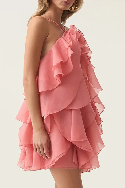 Pandorea Layered Mini Dress - TEVQA