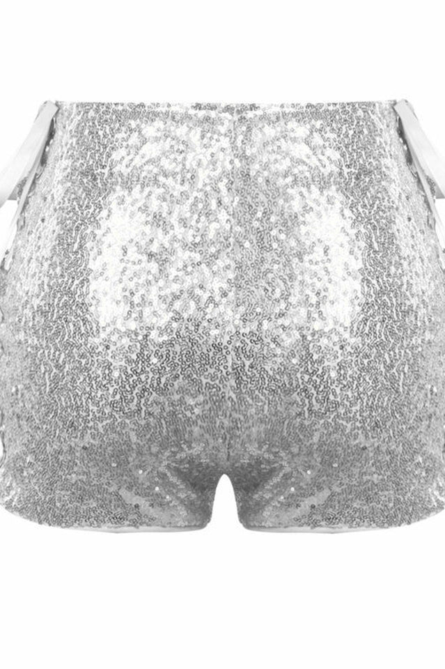 Glitter Sequin Shorts | Dress In Beauty