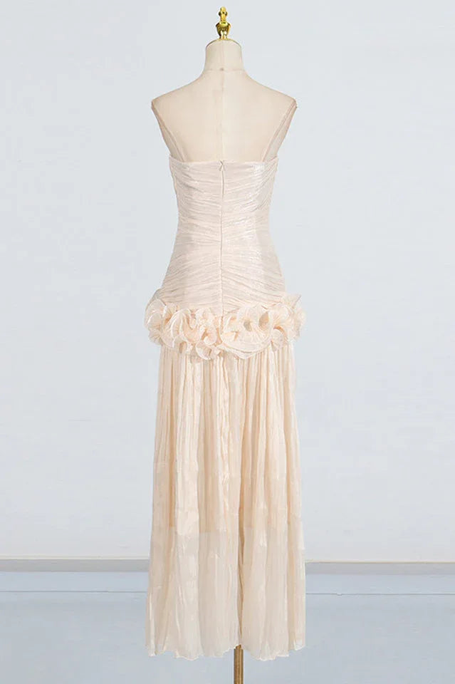 Ana Radu Ruffle-Detail Dress - TEVQA