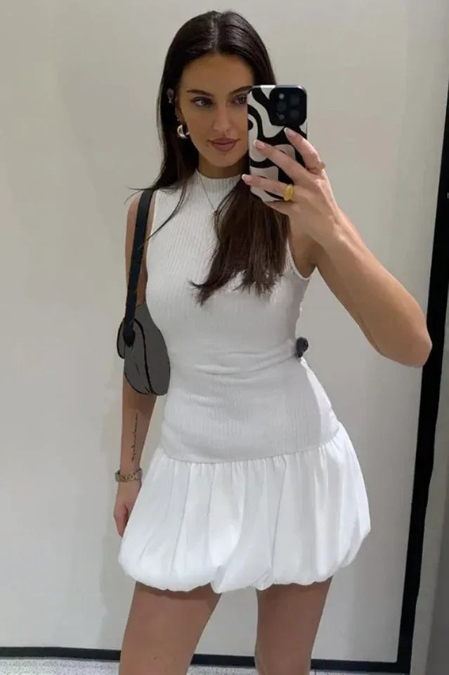 Quinn Knit Dress - View 8 | TEVQA
