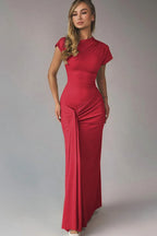 Tea Bodied Maxi Dress - TEVQA