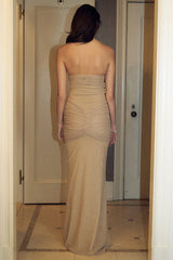 Long Strapless Evening Dress | Dress In Beauty