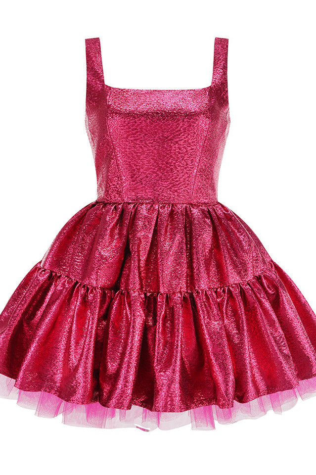 Flowers Print Sundress Tea Dress | Dress In Beauty