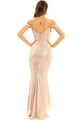 Backless Spaghetti Straps Formal Maxi Dress | Dress In Beauty