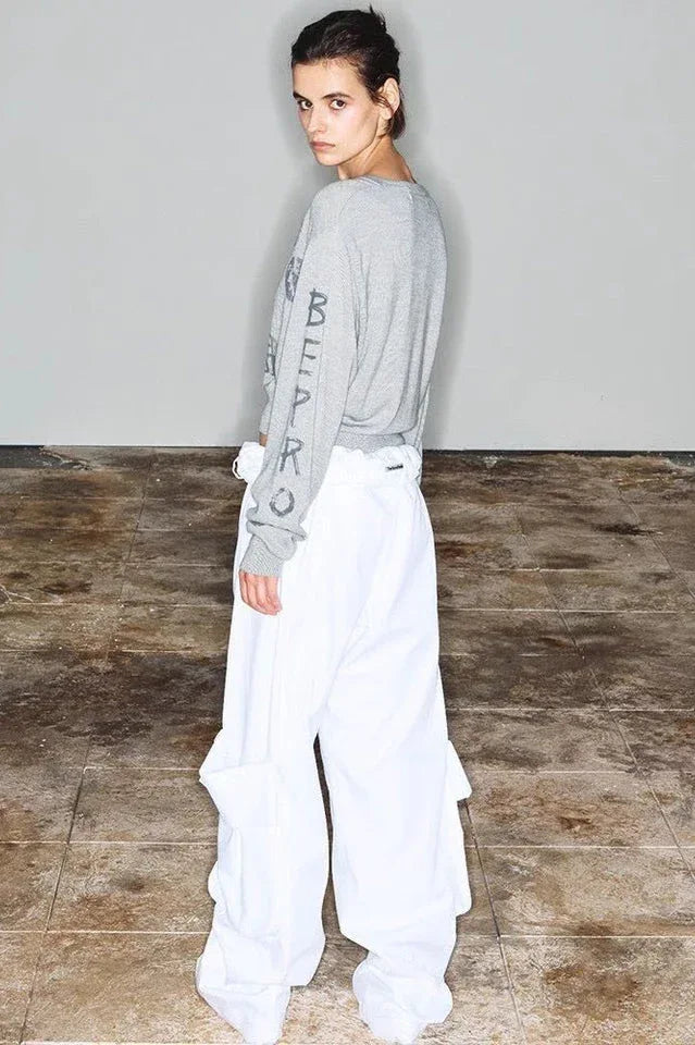 Rolled Waist Cargo Pants - View 7 | TEVQA