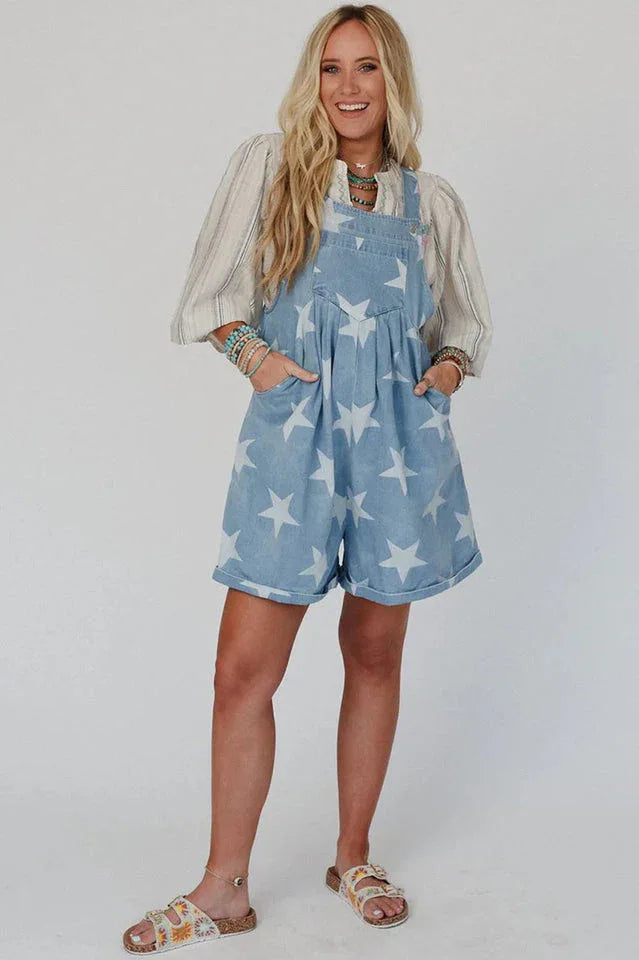 You're a Star Wide Leg Overalls - TEVQA