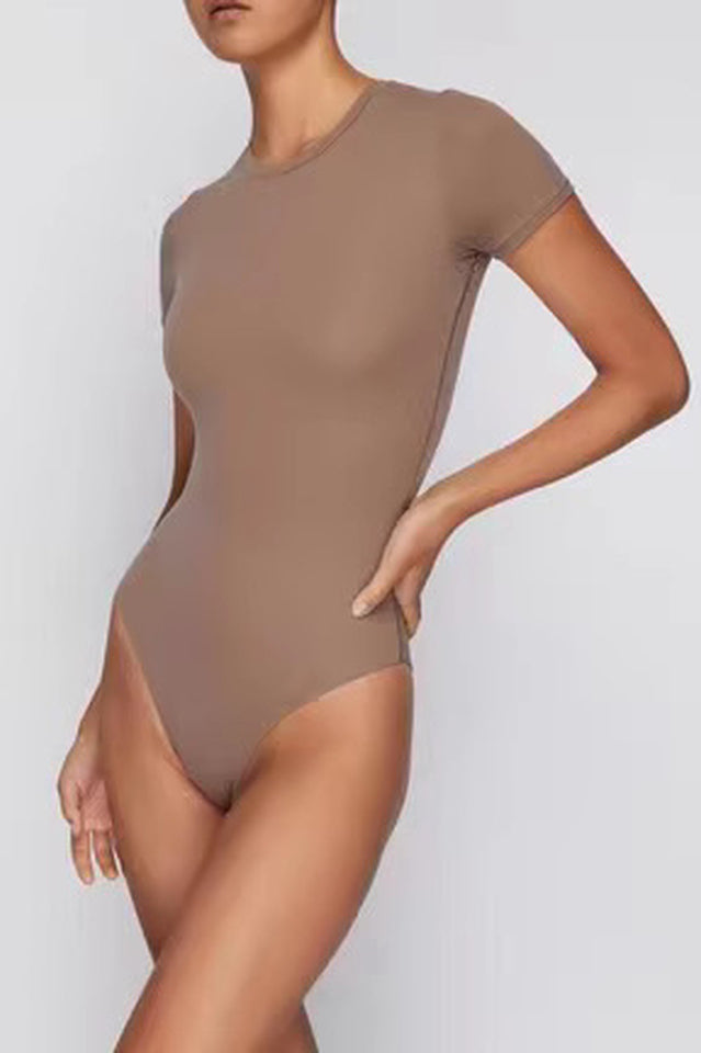 FITS EVERYBODY Short Sleeved Bodysuit | Dress In Beauty