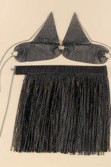 Via Metallic Two Piece Set | Dress In Beauty