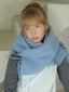 Extra Long Brushed Wool Blend Scarf