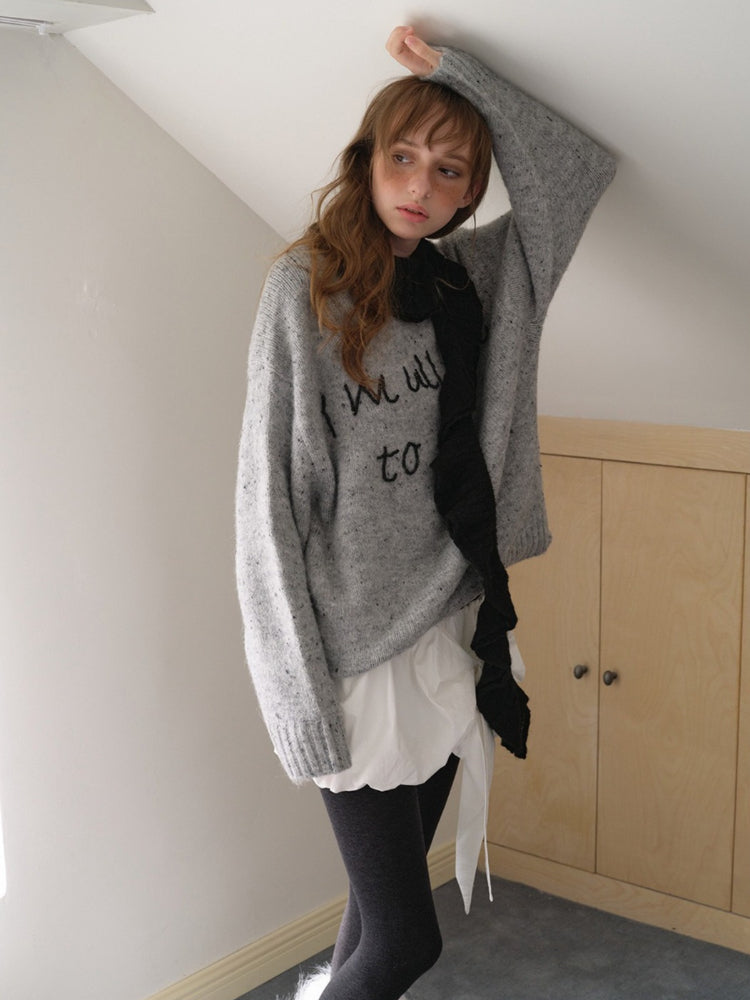 Y2K Vintage Style Ruffled Skinny Scarf