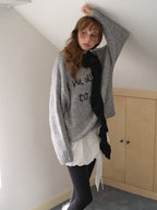 Y2K Vintage Style Ruffled Skinny Scarf