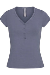 New Vintage Henley T-Shirt | Dress In Beauty