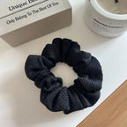 Textured Knit Hair Scrunchie - TEVQA