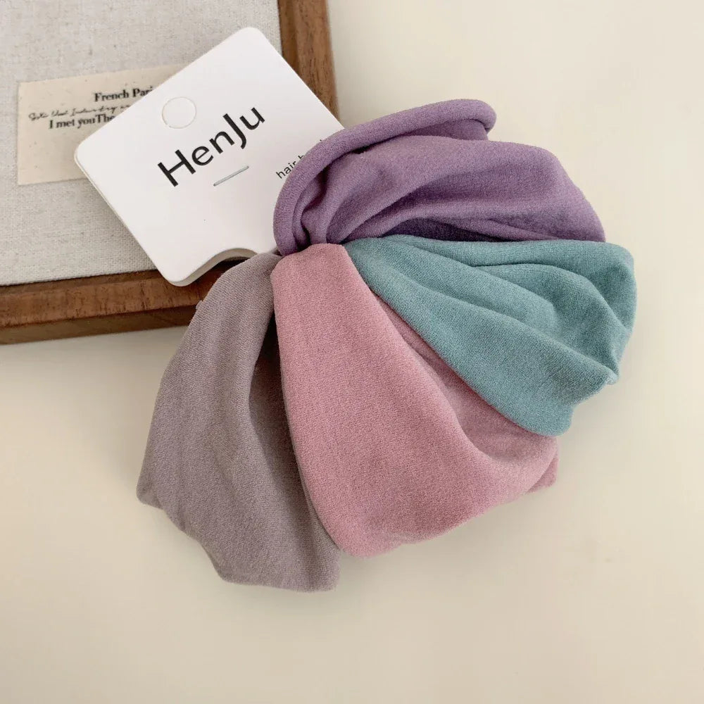 Gentle Knit Knot Bow Hair Ties for Kids - View 7 | TEVQA