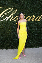 Floral Strapless Evening Gown - View 8 | TEVQA