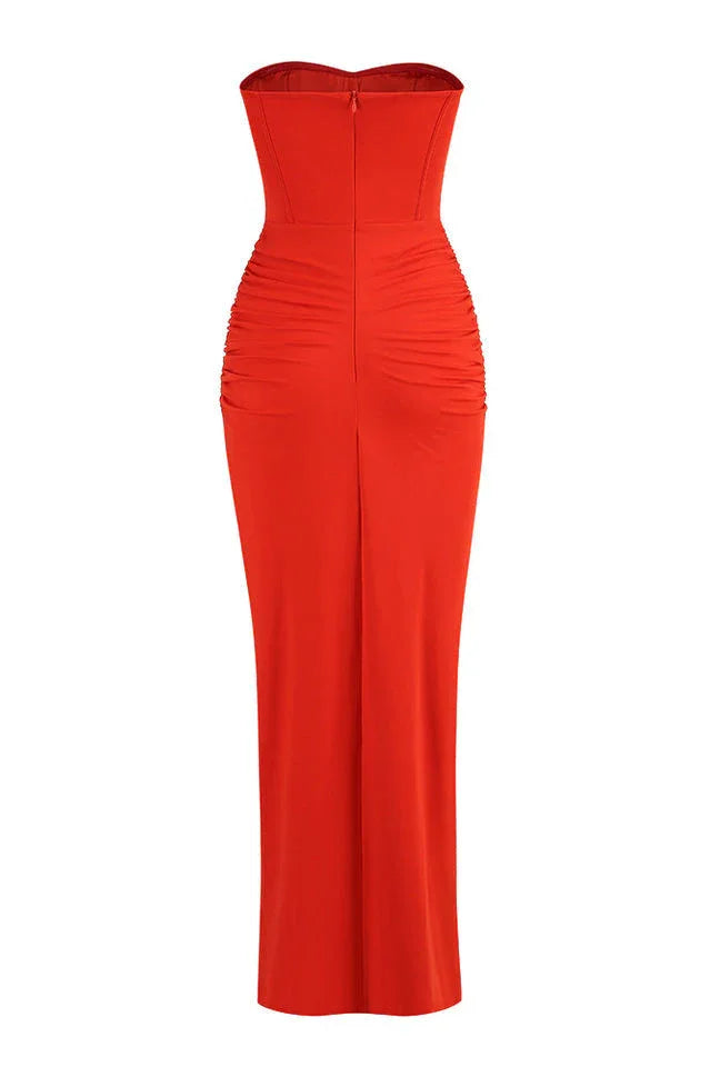 Off Shoulder Maxi Dress - View 6 | TEVQA
