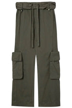 Rolled Waist Cargo Pants - View 14 | TEVQA