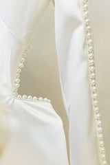 Ossie Pearl Embellished Cutout Blazer Set | Dress In Beauty