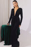 Sequin long sleeve evening dress - View 13 | TEVQA
